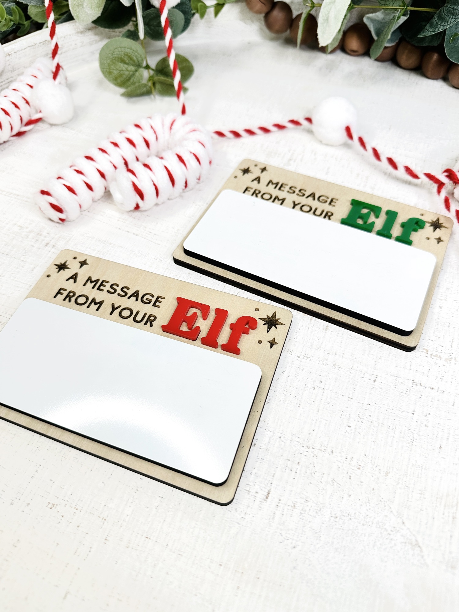 Elf Message Dry Erase Board Jane